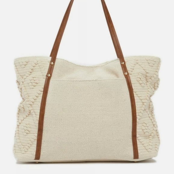 Steve Madden Beige/Multi Bali Tote - Picture 4 of 12